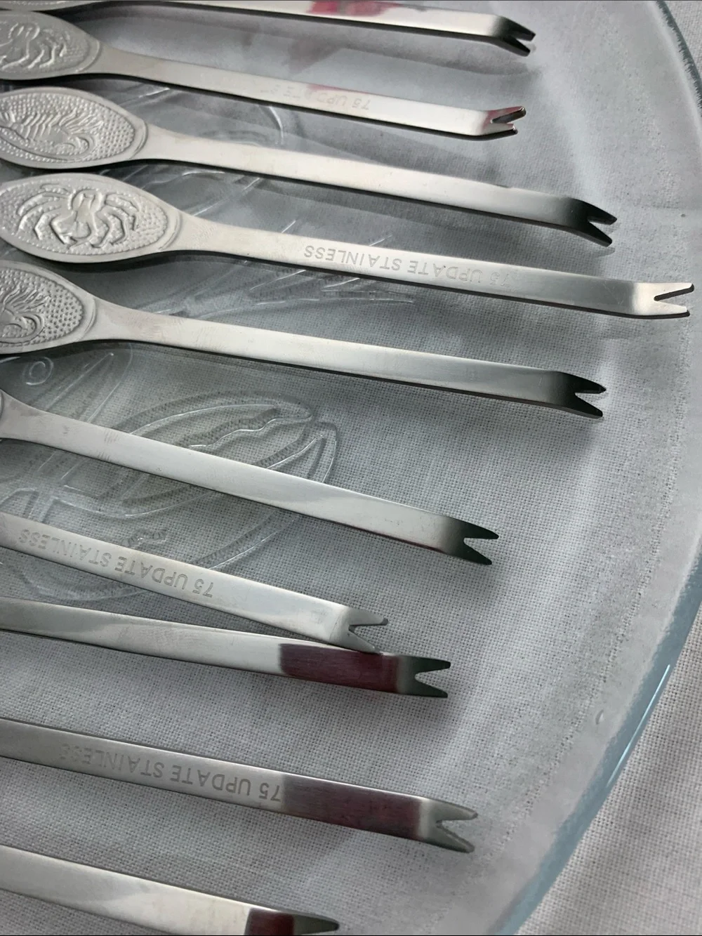Did someone say LOBSTER & CRAB tonight!! Stainless Pick Set of 12